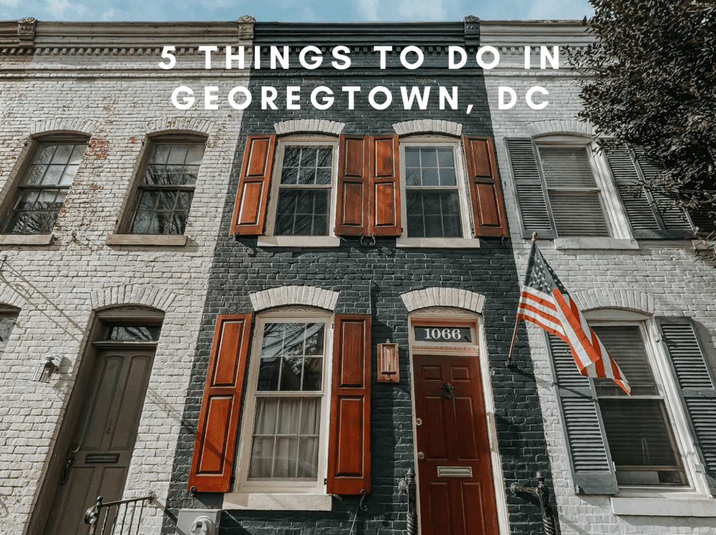 things to do in georgetown dc