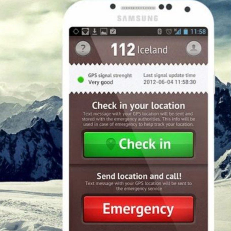 emergency numbers iceland